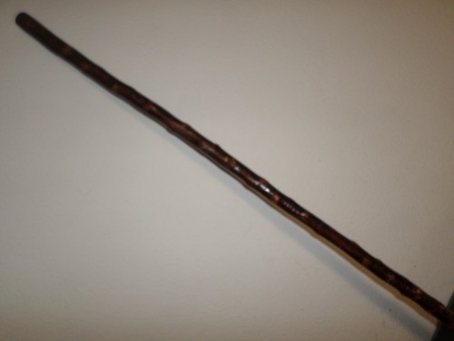 Blackthorn walking stick - blackthorn,