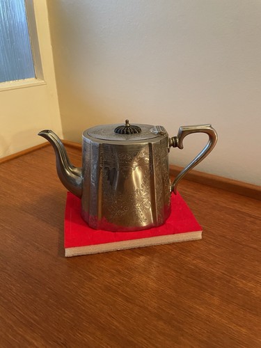 Antique silver plated tea - antique,