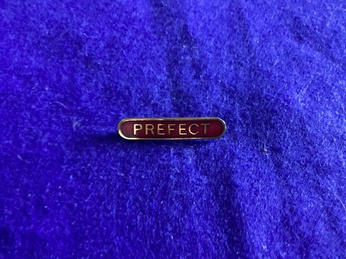 Vintage school prefect badge - vintage,