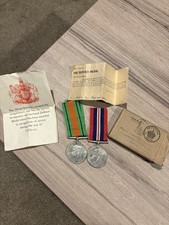Original WW2 Defence Medal and