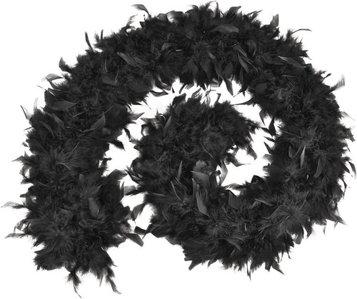 Thick fluffy feather boa - thick,