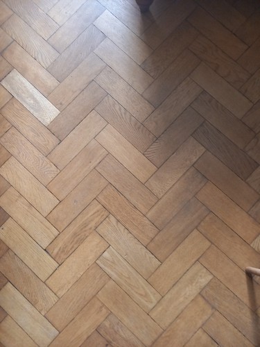 Oak parquet flooring - flooring, reclaimed
