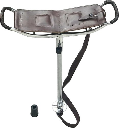 Leather shooting seat stick - shooting,