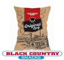 LEAF Good Old Fashioned Pork Scratchings 100 year old recipe - 10 x 50g Packs 