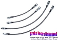 STAINLESS BRAKE HOSE SET
