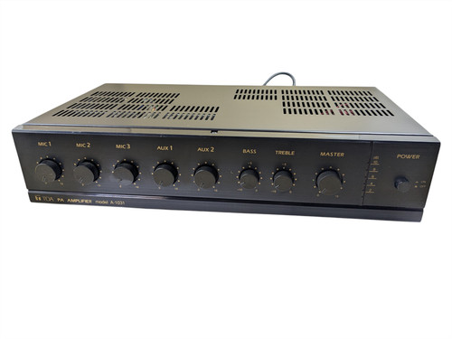 Toa 1031 stereo - toa,
