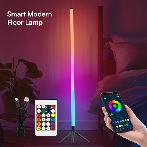 Floor rgb led lamp - rgb,