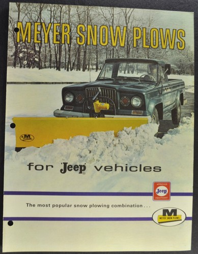 1966 jeep meyer snow plow - 1966,