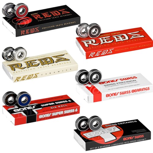 Bones bearings super - bones, reds