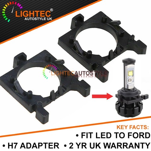 Led headlight bulb adapter - h7,