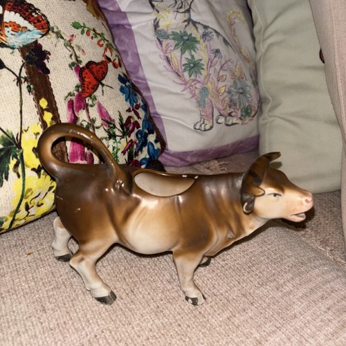 Vintage ceramic cow - ceramic, creamer