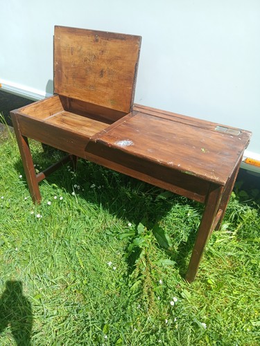 Vintage double kids school - double,