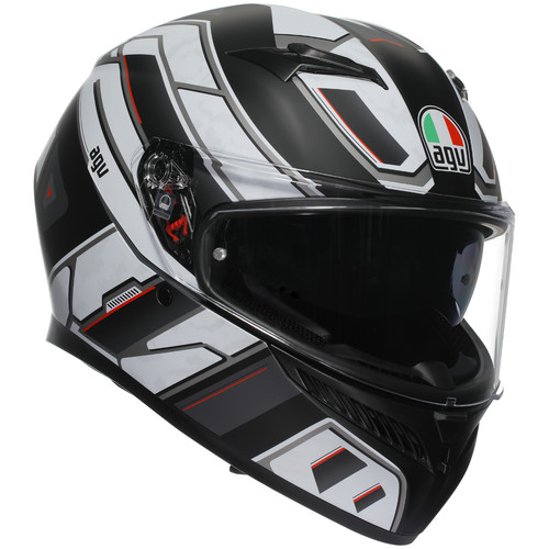 Agv rivia matt - k3, black/white