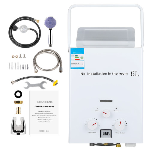 Portable lpg hot water - 6l,