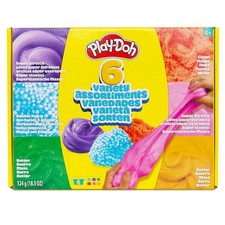 Play-Doh Multi Variety 6 Pack Tuck Box  for Kids