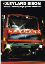 LEYLAND BISON 6-WHEEL RIGID TRUCK ORIGINAL 1976 FACTORY UK SALES BROCHURE