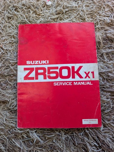 Suzuki zr50kx1 genuine service - genuine,