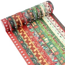 21 Rolls Christmas Washi Tape