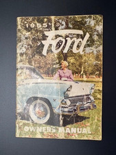 1955 FORD OWNER MANUAL