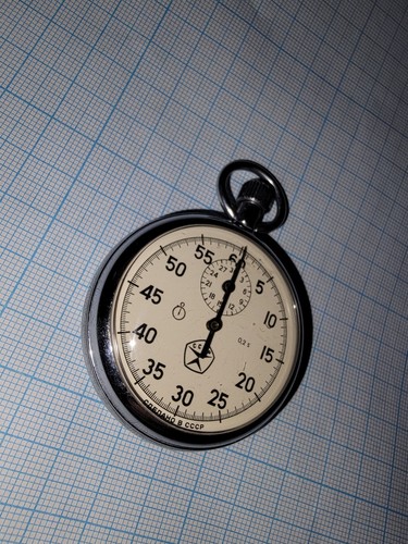 Vintage stop watch agat - ⭐,