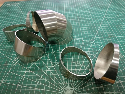 Aluminium tube pie - tube, 90
