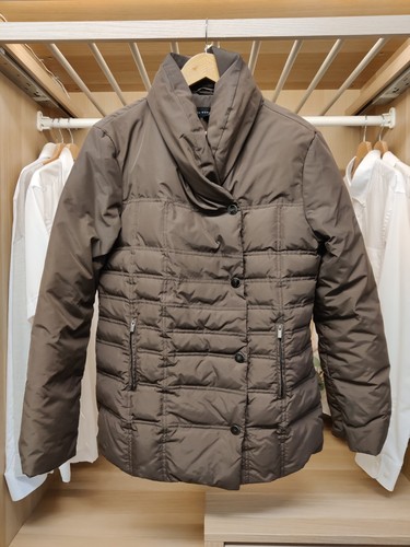 Zara coat large - brown, down