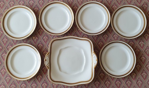 Heathcote china cake plates - china, 6
