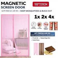 Magnetic Fly Screen Door Mesh