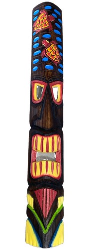 Tiki mask hawaiian wall - 40”,