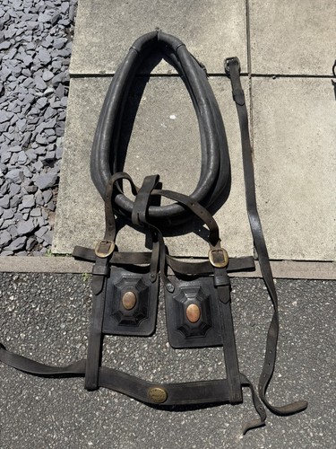 Antique black leather - antique,