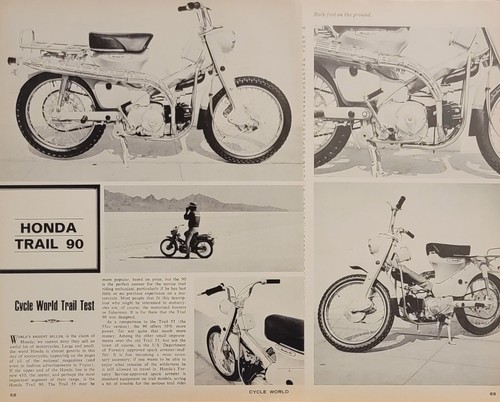1965 honda ct90 2pg - honda,