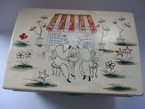 Vintage french poodle - french,