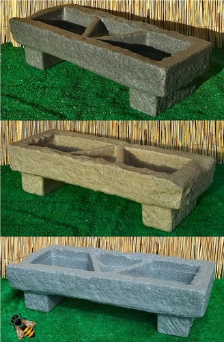 Trough planter garden flower - trough,