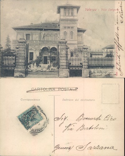 Valenza 1905 villa - 1905,, calligaris
