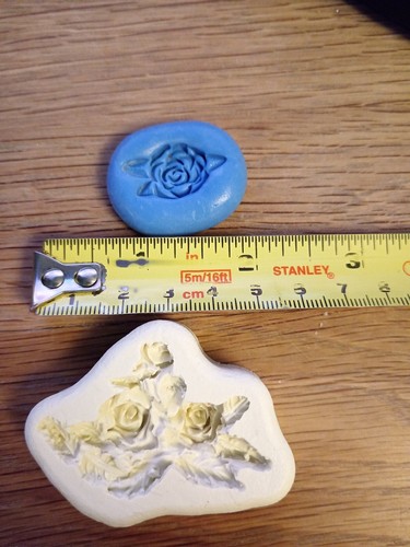 Silicone rose mould - silicone, mini
