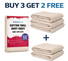 DUST SHEET COTTON HEAVY DUTY