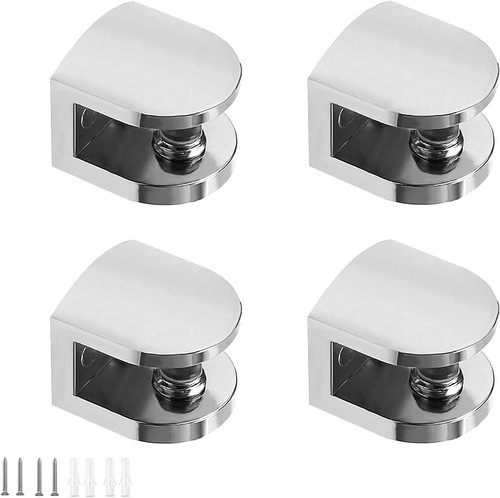 4pcs chrome glass shelf - 4pcs,