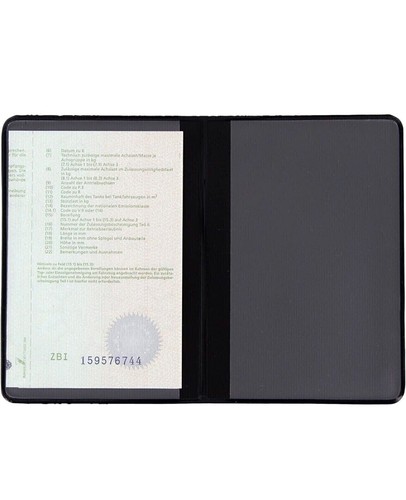 Car licence protective cover