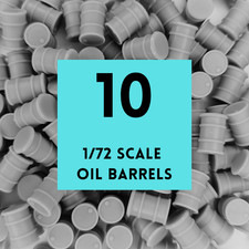1/72 Scale Diorama Oil Barrels