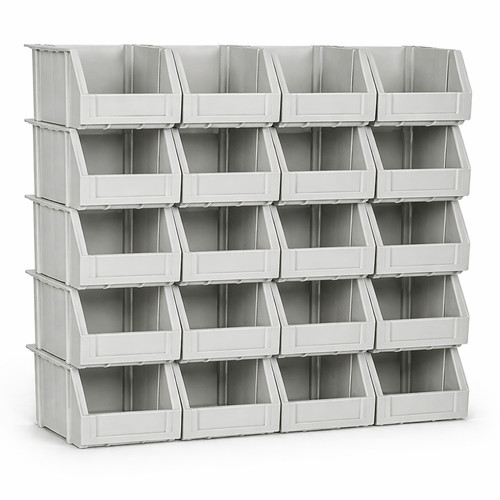 Grey plastic parts - grey,