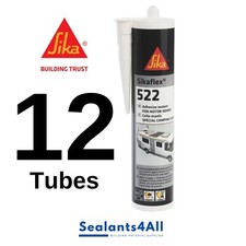 12 x Sikaflex 522 Adhesive