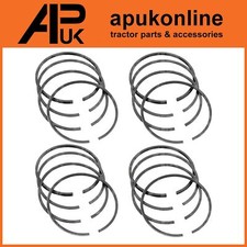 4xPiston Ring Standard 4 Set for David Brown 1494 1594 1690 1690T 1694 Tractor