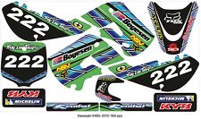 KAWASAKI KX65 2010 - 2018 GRAPHIC DECALS Vinyl A Motocross MX decals stickers