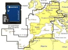 2025 Navionics Plus MicroSD Chart Map Card Nautical Chart Central-West Europe