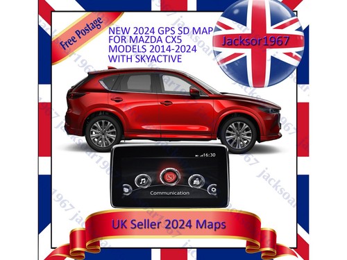 Mazda map latest 2024 - sd,