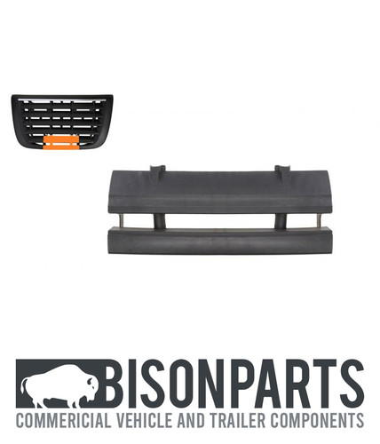 Front lower grille step cover - front,