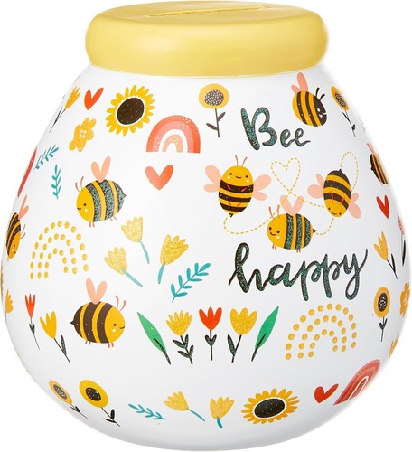 Pot dreams hand painted - dreams, bee