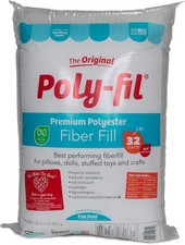 Fairfield The Original Poly-Fil, Premium Polyester Fiber Fill, Soft Pillow Stuf