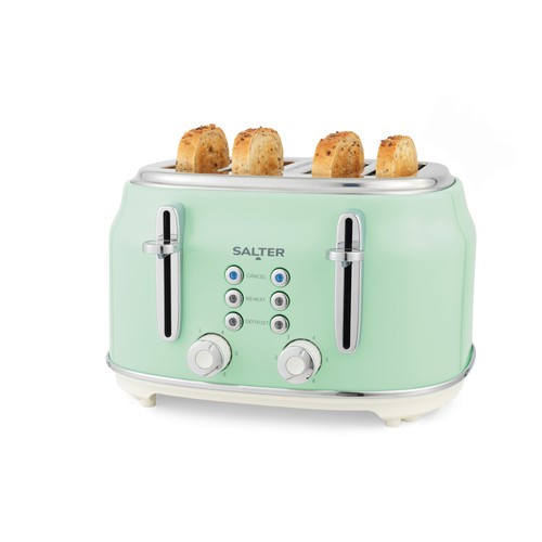 Salter retro slice toaster - retro, 4-slice