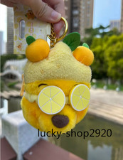 Genuine Hongkong Disney Winnie The Pooh Lemon Keychain Wallet Coin Bag